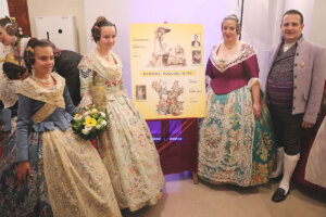 La Agrupación de Fallas El Pilar-Sant Francesc presenta sus bocetos 2024
